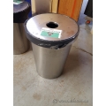 Stainless Steel Can and Bottle Recycling Bin